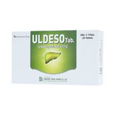 [T01081] Uldeso Acid Ursodeoxycholic 300mg Hàn Quốc (H/30v)