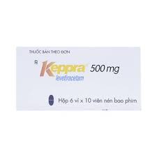 [T01089] Keppra Levetiracetam 500mg GSK (H/60v)