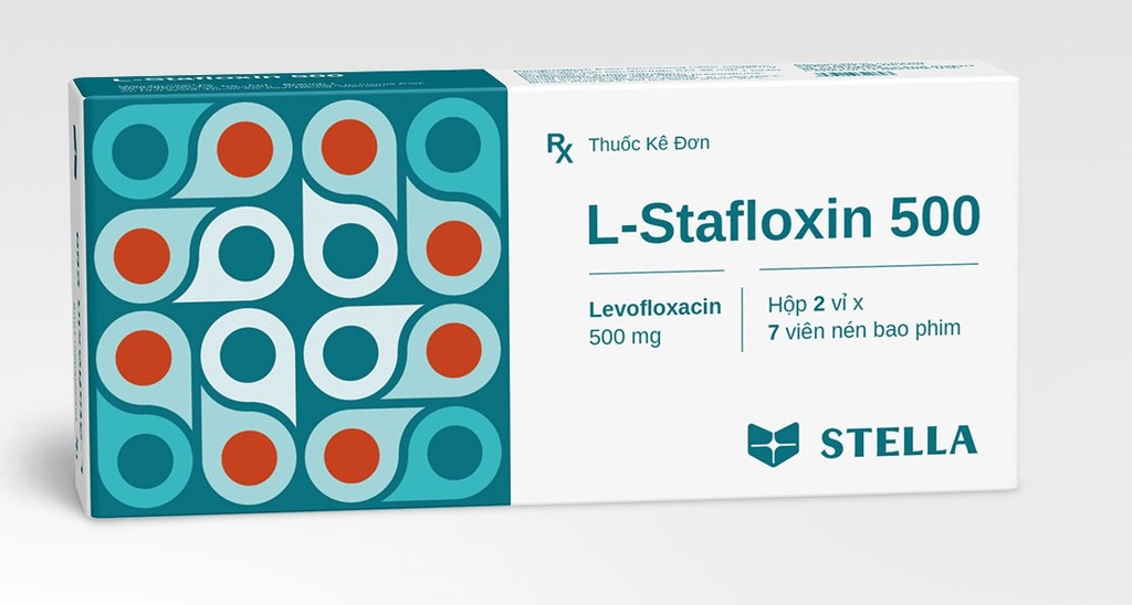 [T01143] L Stafloxin Levofloxacin 500mg Stella (H/14v)