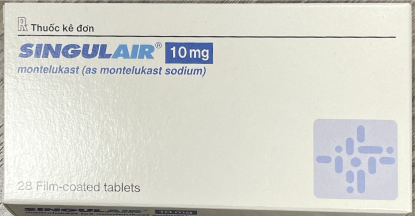 [T01184] Singulair Montelukast 10mg Organon (H/28v) Date 08/2027