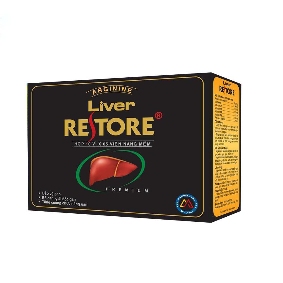 [T01195] Liver Restore Bổ Gan Hà Tây (H/50v)