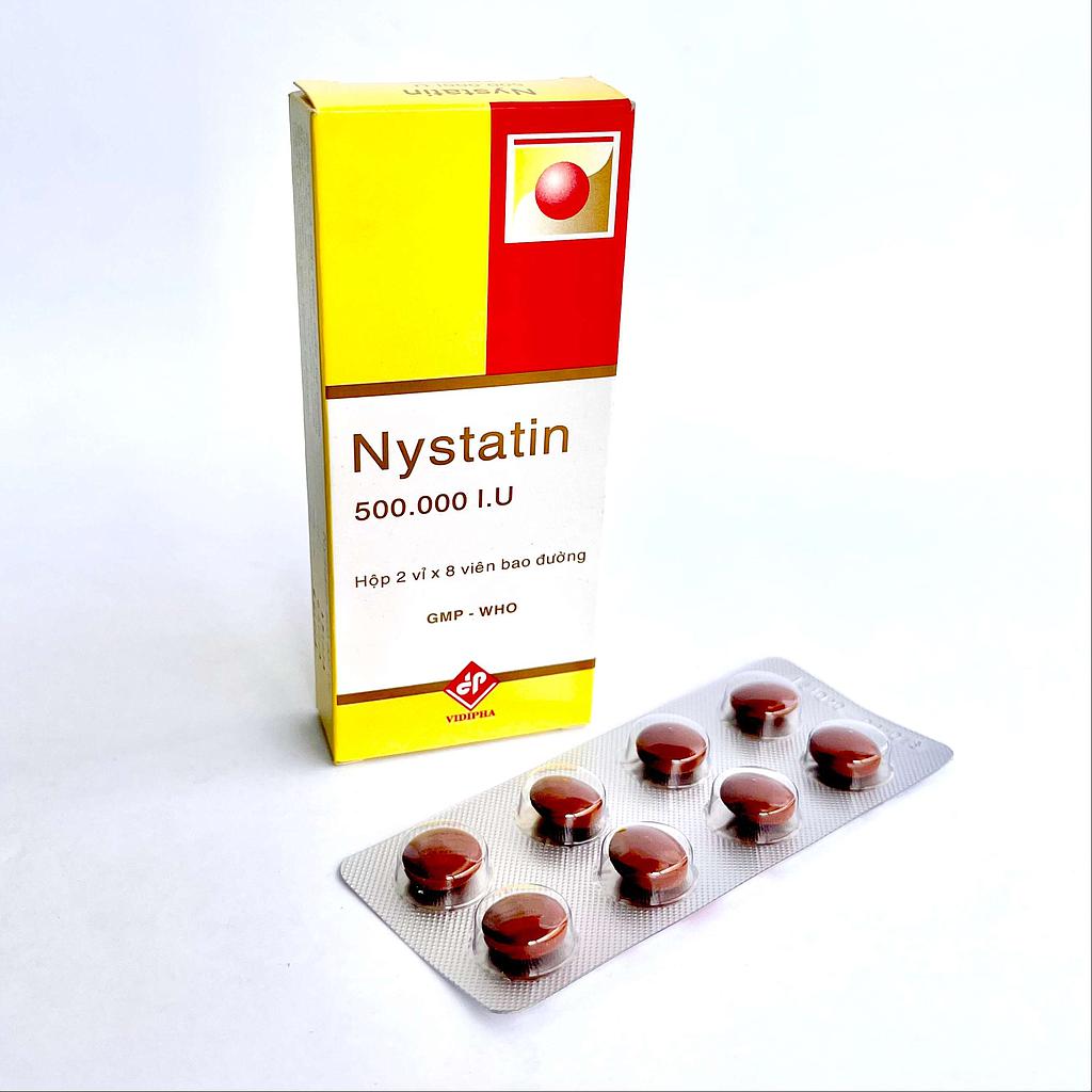 [T01232] Nystatin 500.000 IU Vidipha (H/80v)