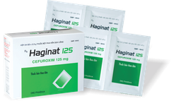 [T01286] Haginat Cefuroxim 125mg DHG Hậu Giang (H/24gói/3.5g)