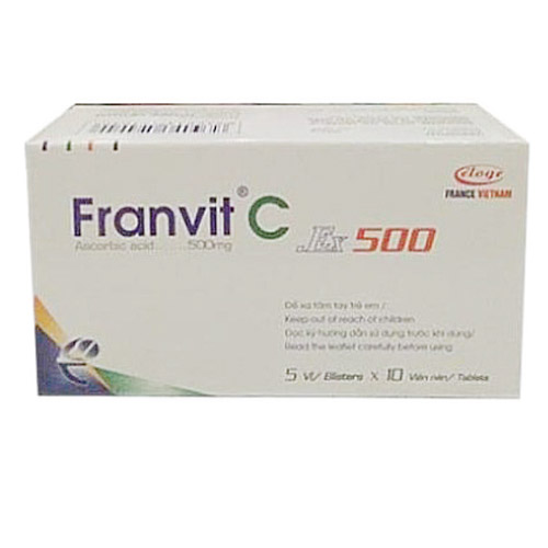 [T01299] Franvit C .Ex 500mg Eloge France (H/50v) Date 07/2027