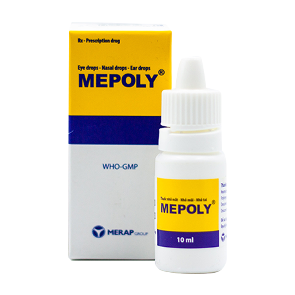 [T01300] Mepoly Merap (Lọ/10ml) 