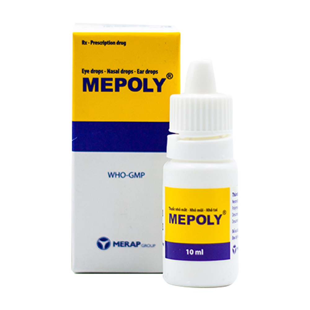 [T01300] Mepoly Merap (Lọ/10ml)