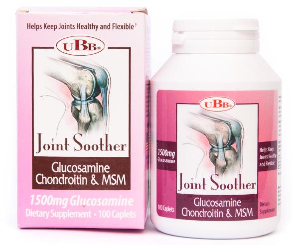 [T01328] Joint Soother Glucosamin 1500mg UBB (Lọ/100v)