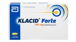 [T01372] Klacid Forte Clarithromycin 500mg Abbott (H/14v) Date 02/2026