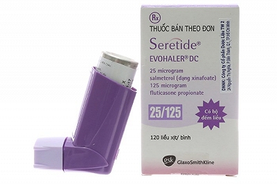 [T01381] Seretide Evohaler 25/125 GSK (Lọ/120 liều xịt) Date  10/2026