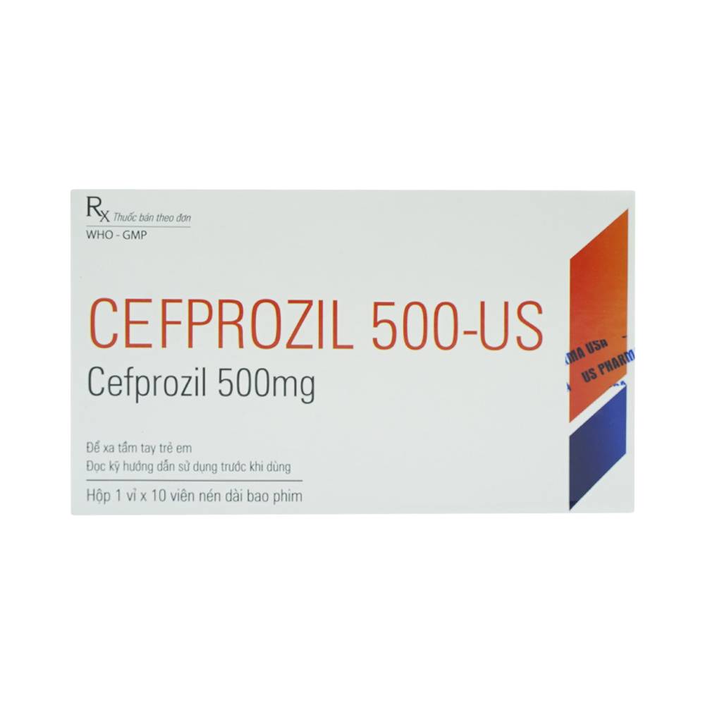 [T01408] Cefprozil 500 US Cefprozil 500mg USP (H/10v)