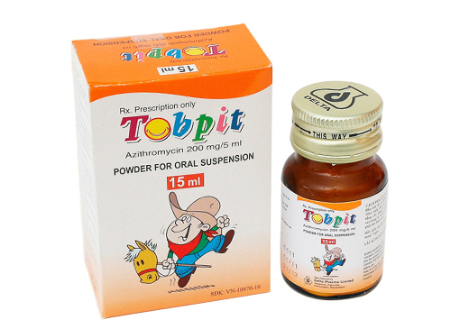 [T01440] Tobpit Azithromycin250mg Delta Banglades (Lọ/15ml)