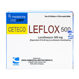 [T01443]  Ceteco Leflox Levofloxacin 500mg TW3 (H/100v)