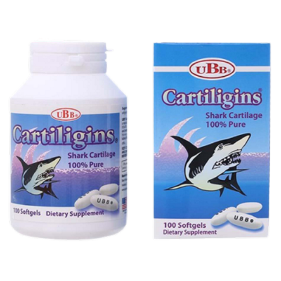 [T01446] Cartiligins sụn vi cá mập UBB (Lọ/100v)