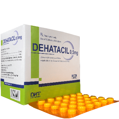 [T01448] Dehatacil Dexamethason 0.5mg Hà Tây (H/600v) Date 12/2024