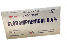 [T01461] Cloramphenicol 0.4% nhỏ mắt Hà Nội (H/50lọ/8ml)