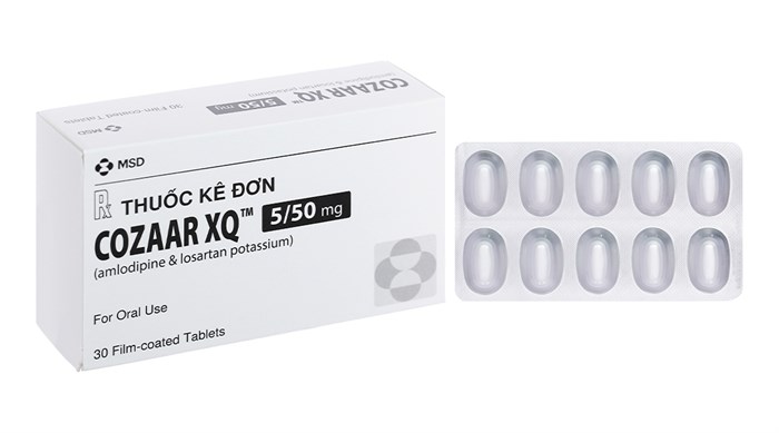 [T01465] Cozaar XQ 5/50mg MSD (H/30v) Date 02/2027