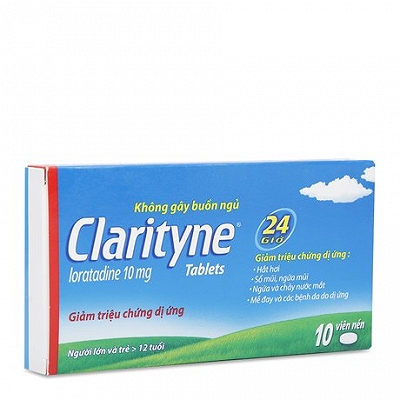 [T01466] Clarityne Loratadin 10mg Bayer (H/10v)