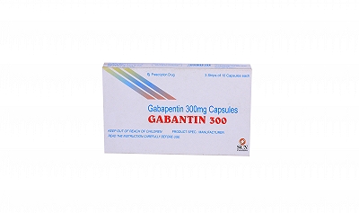 [T01477] Gabantin Gabapentin 300mg Sun Pharma (H/30v) date 06/2025