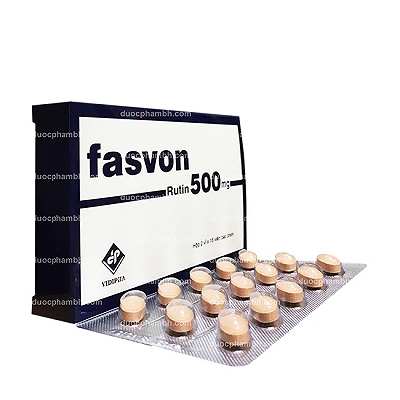 [T01494] Fasvon Rutin 500mg Vidipha (H/30v) 
