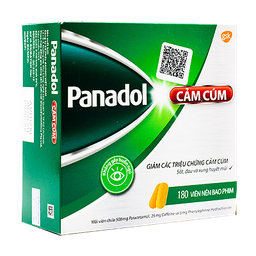 [T01510] Panadol Cảm Cúm GSK (H/180v) Date 10/2026