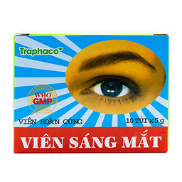 [T01523] Viên Sáng Mắt Traphaco Viên Hoàn Cứng (H/10túi/5g)