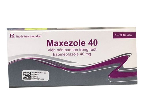 [T01543] Maxezole Esomeprazole 40mg Ấn Độ (H/30v)
