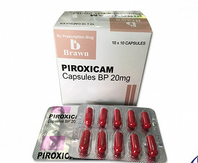 [T01544]  Piroxicam 20mg Brawn Ấn Độ (H/100v)