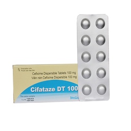 [T01547] Cifataze DT 100 cefixime 100mg Sterling Lab Ấn Độ (H/10v)