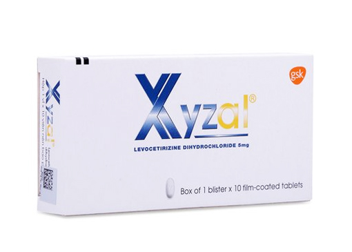 [T01578] Xyzal Levocetirizine 5mg GSK (H/10v)