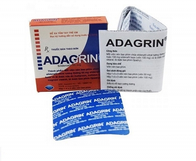 [T01579] Adagrin Sildenafil 50mg ICA (H/3v) Date 08/2026