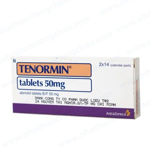 [T01584] Tenormin Atenolol 50mg Astrazeneca (H/28v)