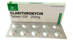 [T01599] Clarithromycin 250mg Brawn (H/10v)
