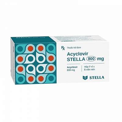 [T01622] Acyclovir 800mg Stella (H/35v)