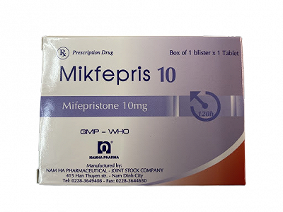 Mikfepris Mifepriston 10mg Nam Hà (H/1v) | Top Thuốc