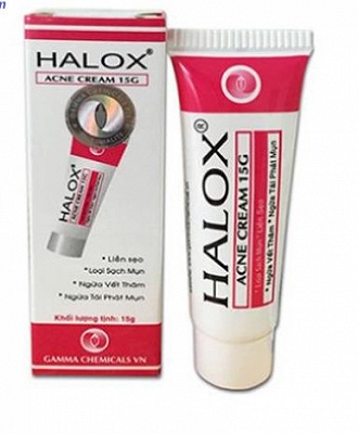 [T01653] Halox Acne Cream Gamma (Tuýp/15g)