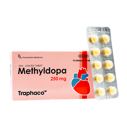 [T01657] Methyldopa 250mg Traphaco (H/100v)