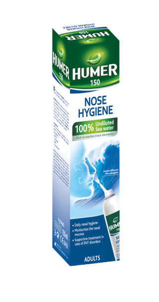 [T01672] Humer Nasal Hygiene xịt người lớn Pháp (Lọ/150ml) Date 11/2026