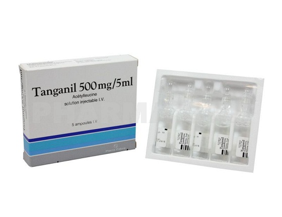 [T01673] Tanganil Acetyl leucin 500mg/5ml Pierre Fabre (H/5o/5ml)