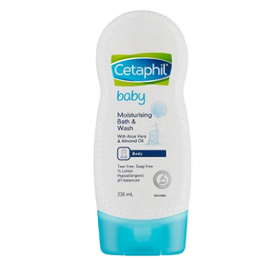 [T01703] Cetaphil Baby Gentle tắm gội toàn thân (Chai/230ml) date 11/2024