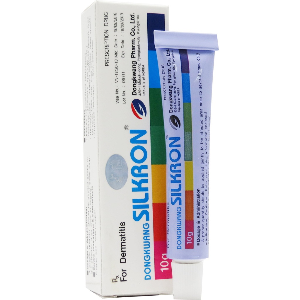 [T01722] Silkron Clotrimazole 100mg Dongkwang (Tuýp/10g)