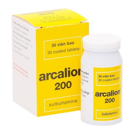 [T01726] Arcalion  200mg Servier Pháp (H/30v) Date 12/2025