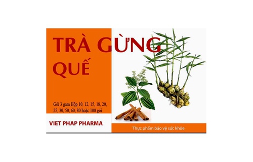 [T01738] Trà Gừng Quế 30g Việt Pháp (H/10gói/3g)