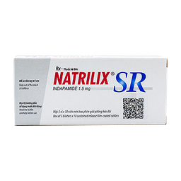 [T01744] Natrilix SR Indapamide 1.5mg Pháp (H/30v) Date 05/2027