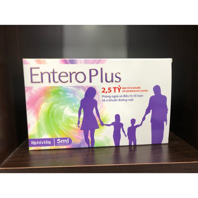 [T01758] Entero Plus 2.5 tỷ lợi khuẩn Mediphar (H/20o/5ml)