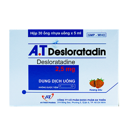 [T01807] A.T Desloratadin 2.5mg An Thiên (H/30o/5ml)