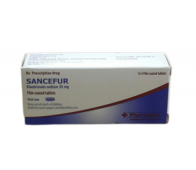 [T01814]  Sancefur Risedronat 35mg Pharmathen S.A (H/4v) Date 10/2027