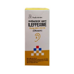 [T01825] Ileffexime Nhỏ Tai Hàn Quốc (Lọ/5ml) ( Thay thế Illixime ) Date 07/2026