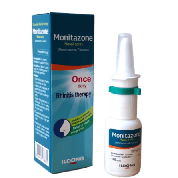 [T01878] Monitazone viêm mũi dị ứng xịt Hàn Quốc (Lọ/18ml) Date 07/2026