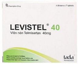 [T01881] Levistel Telmisartan 40mg Tây Ban Nha (H/28v) Date 10/2026