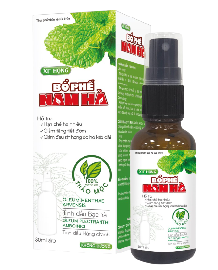 [T01913] Xịt Họng Bổ Phế NL Nam Hà (Lọ/30ml) Date 03/2026